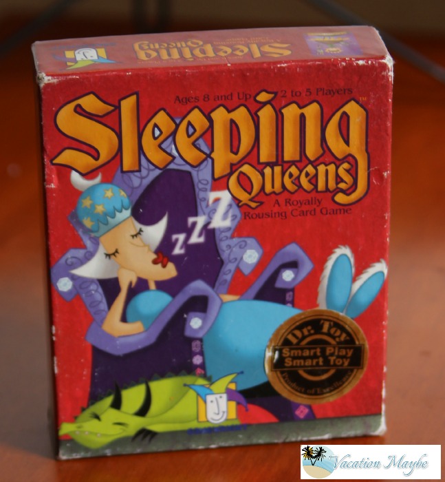 Sleeping Queens is one of our favorite travel games, Best Travel Games