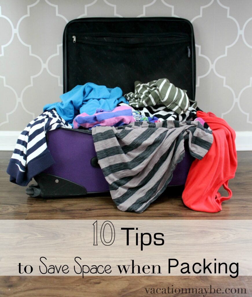 using space bags for travel