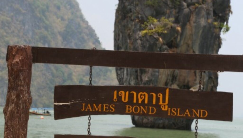 James Bond Island is a fun place to visit when in Phuket Thailand