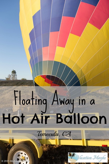 Hot air balloon rides in Temecula