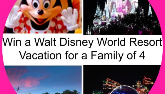 Win a Walt Disney World Resort Vacation for a Family of 4