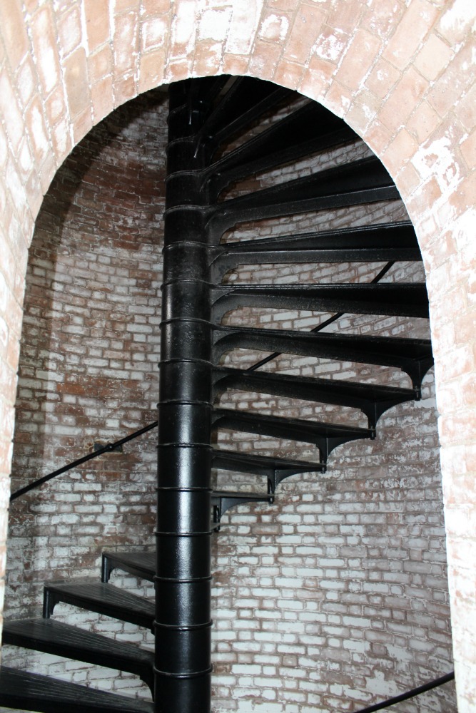 Tybee Island Light House has 178 steps to the top