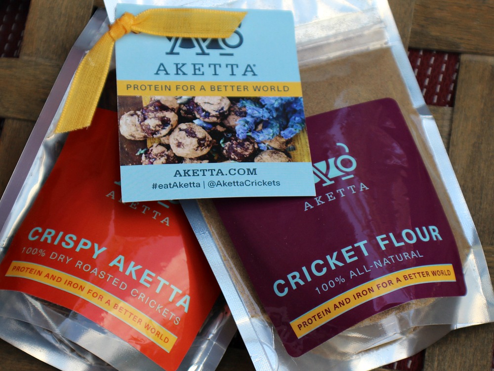 Aketta Dry Roasted Crickets and Cricket Flour