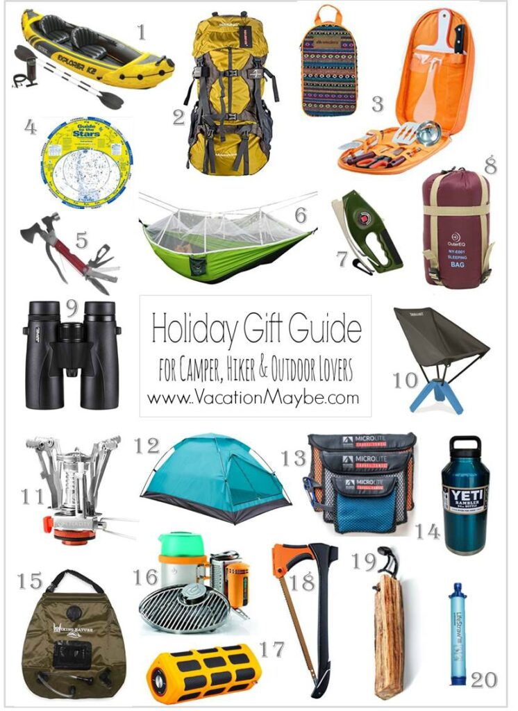 Outdoorsman Holiday Gift Guide! - VacationMaybe