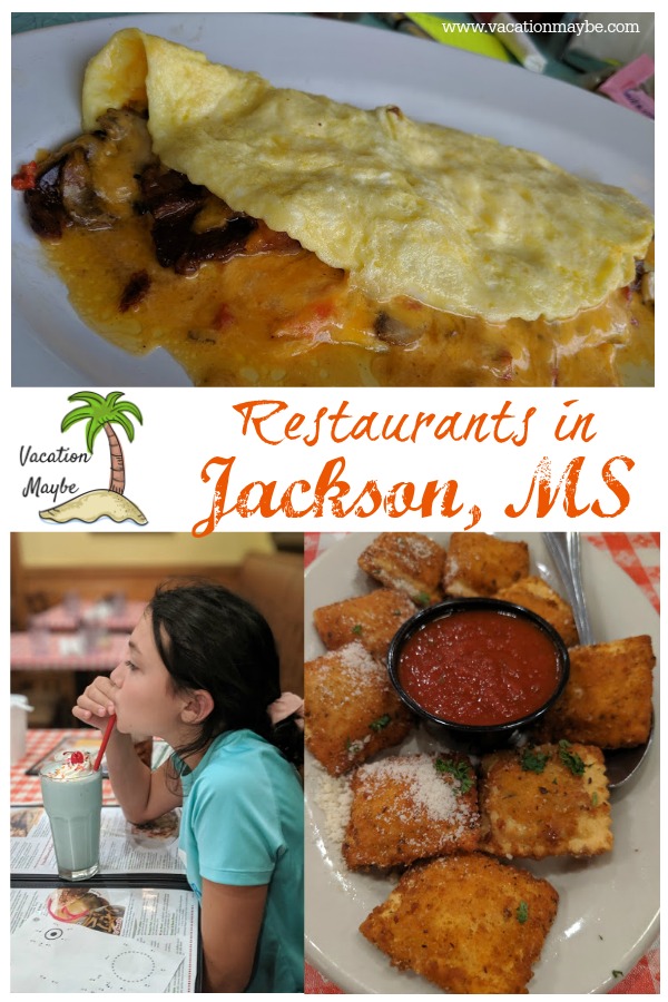 Restaurants in Jackson MS that we've tried!